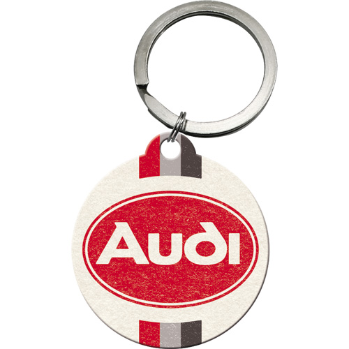 Portachiavi Audi - Logo, 4 cm
