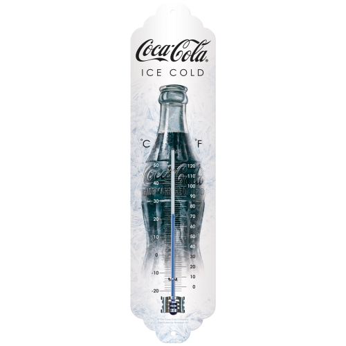 Termometro Coca Cola - Ice White 6,5 x 28 cm