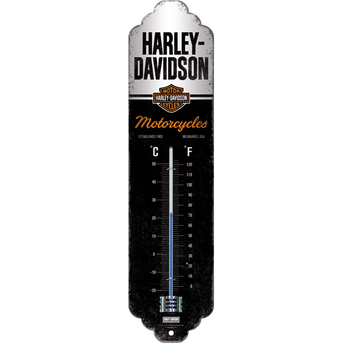 Termometro Harley Davidson - Motorcycles, 6,5 x 28 cm