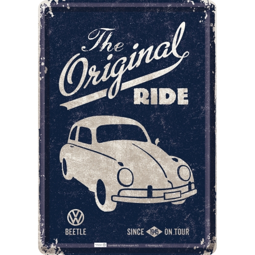 Cartolina Volkswagen Beetle The Original Ride - 10x14 cm