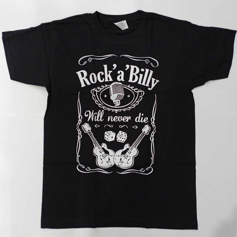 NEVER accessori | WILL Abbigliamento ed DIE, Military ROCK\'A\'BILLY Rockabilly Vintage Manhattan T-Shirt shop Dream: