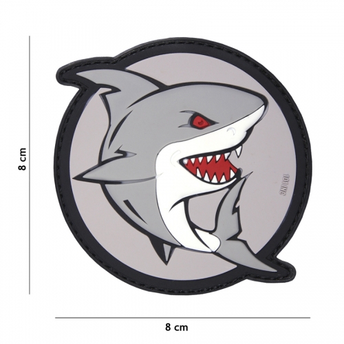 Patch in pvc SHARK ATTACK #17087