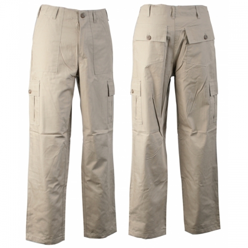 Pantalone 6 TASCHE RIPSTOP by SBB - Khaki