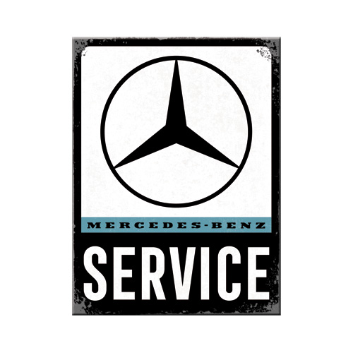 Magnete Mercedes-Benz Service - 6x8 cm