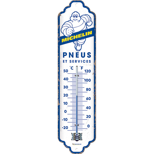 Termometro Michelin - Pneus & Services, 6,5 x 28 cm