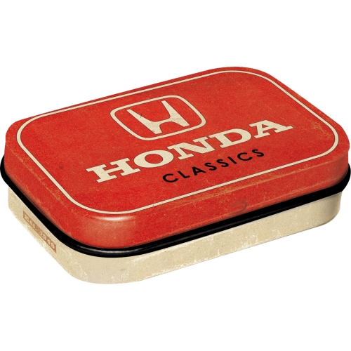 Scatolina in metallo con mentine 6 x 4 x 1,7 cm, Honda AM - Classic Car Logo