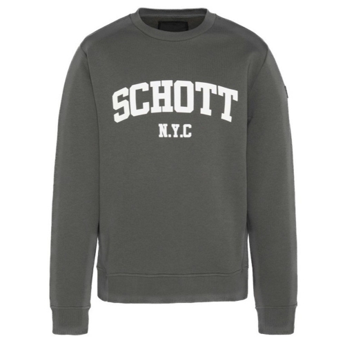 Felpa REDSTEVEN by Schott NYC - Anthracite