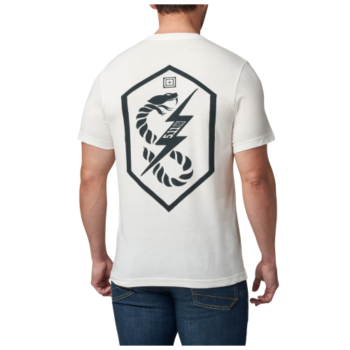 5.11 PT-R ROPE SNAKE SS TEE - Marshmallow